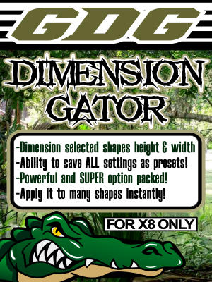 GDG Dimension Gator for X8