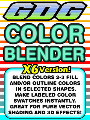 GDG Color Blender Plus Free Bonus Macro: GDG Randomize-A-Tron for X6