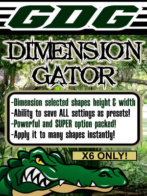 GDG Dimension Gator for X6