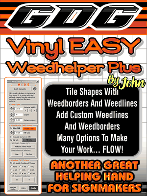 GDG Vinyl Easy - Weed Helper Plus for X5 and X4