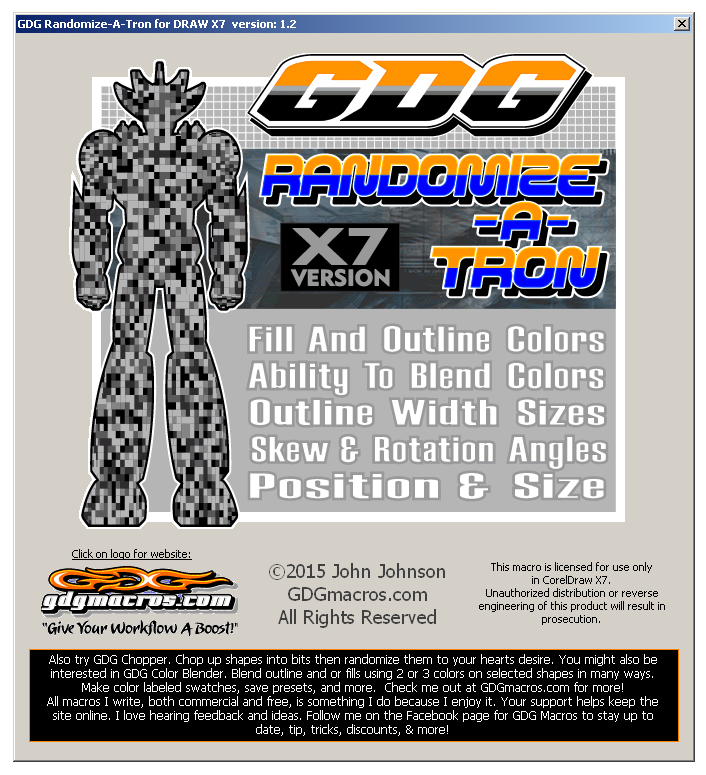 random randomize macro for coreldraw v.2018 demo picture 2