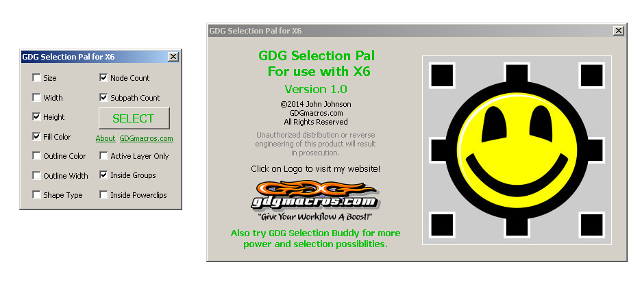 select same macro for X6