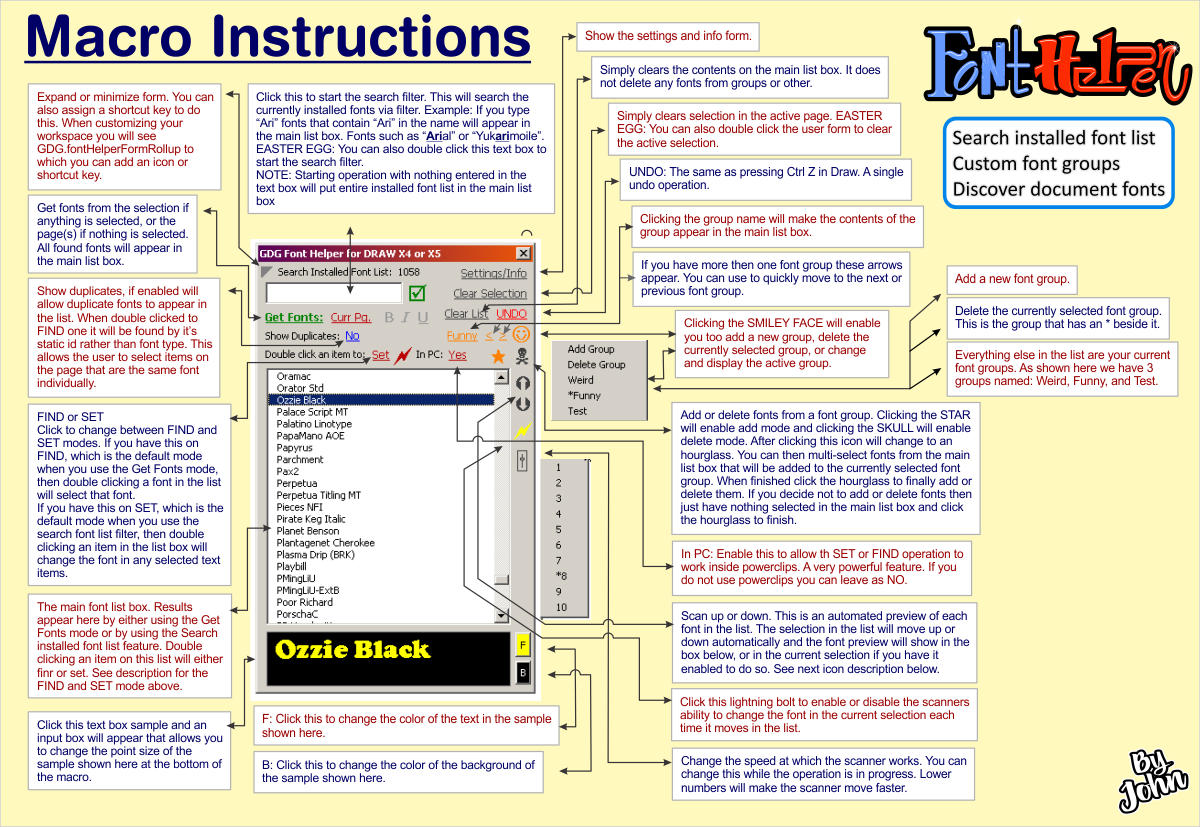 font helper macro pic