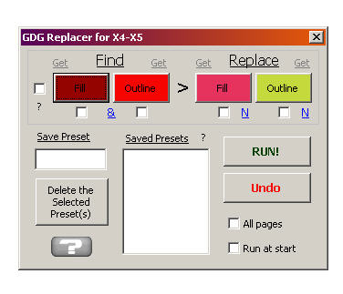 find and replace colors