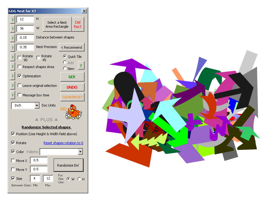 gdg nest fast tile shapes macro