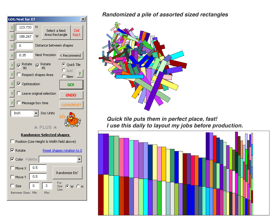 gdg nest macro for coreldraw X7